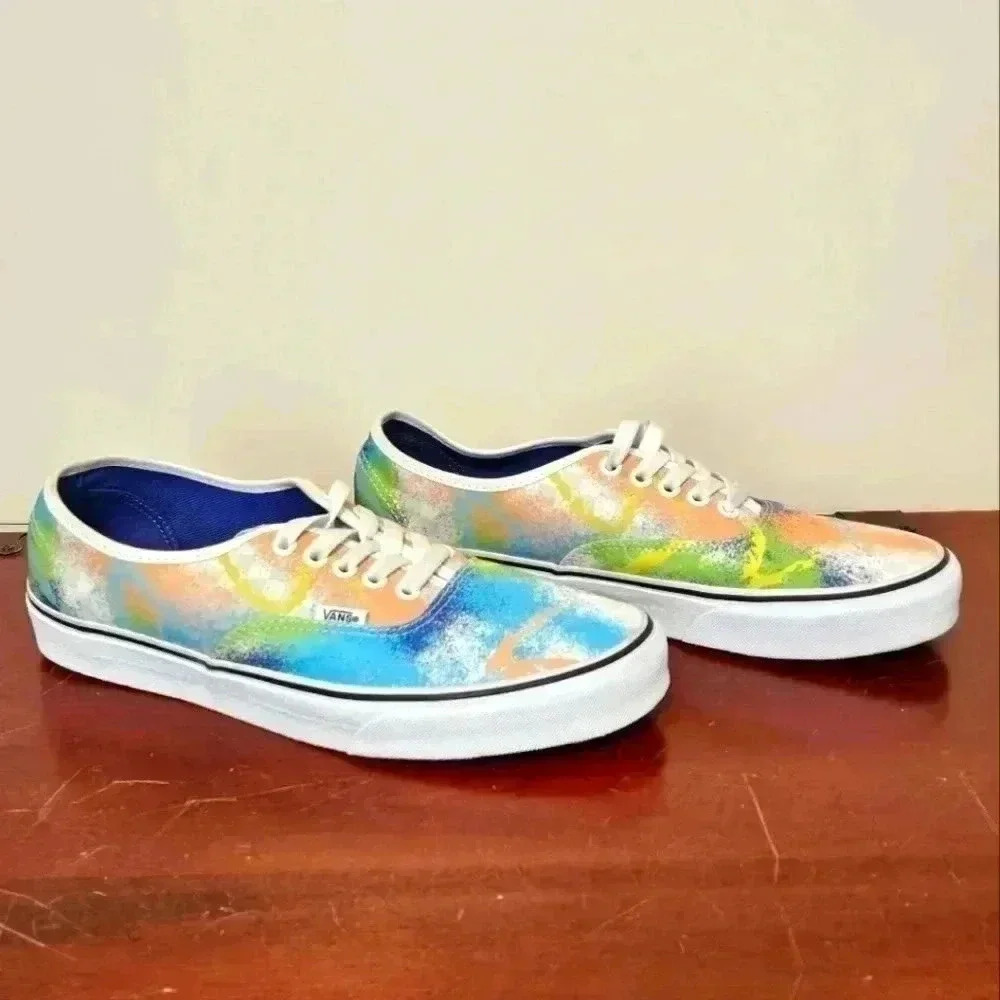 Vans Classic authentic retro mart multiple colors and true white Unisex